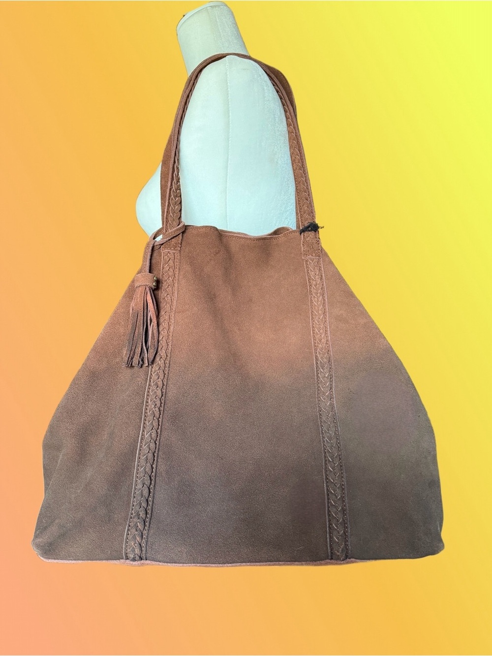 Moda Luxe Hobo Bag in Brown Ombré- Brand New w/Tags